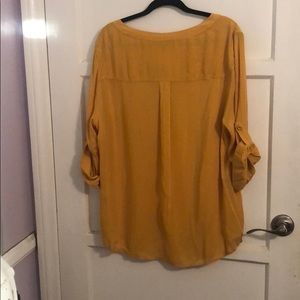 Harper 3/4 button blouse